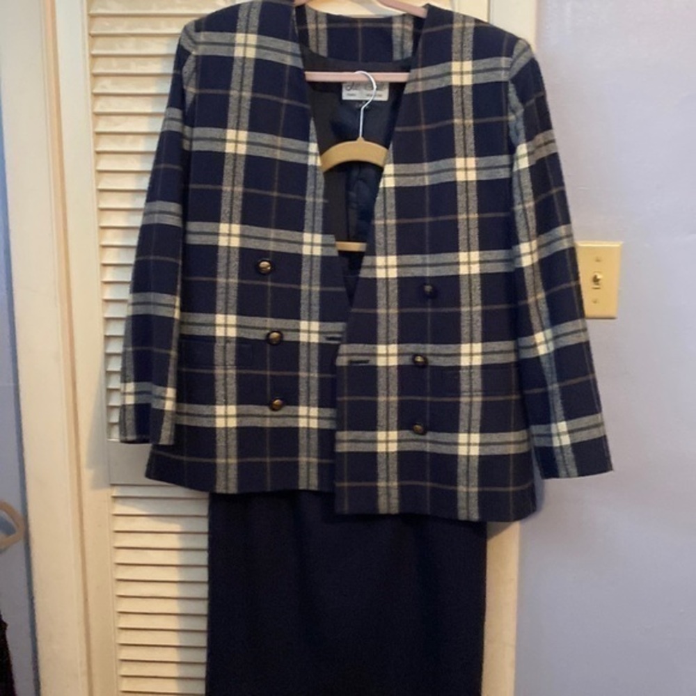 Vintage Le Suit skirt set